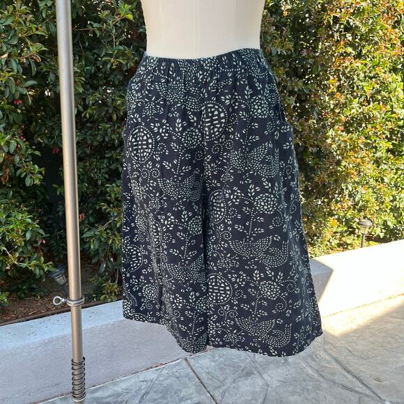 Floral Boho Wide Leg Culottes - Picture 2 of 6